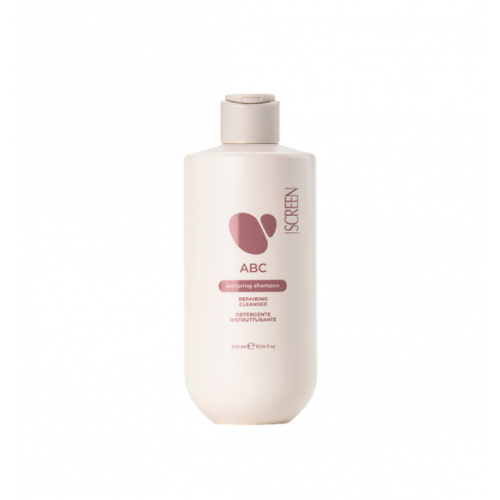Живильний та відновлюючий шампунь для фарбованого та пошкодженого волосся - Screen ABC Restoring Shampoo 300 мл Живильний та відновлюючий шампунь для фарбованого та пошкодженого волосся - Screen ABC Restoring Shampoo 300 мл