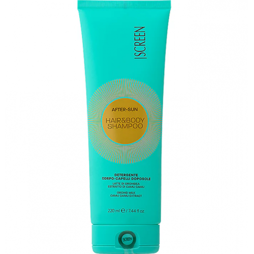 Шампунь для волосся і тіла Захист від сонця - Screen Suncontrol After-sun Hair Body Shampoo 220 мл