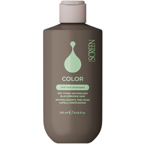 Шампунь для нейтралізації червоних відтінків - Screen Color Anti-Red Shampoo 250 мл