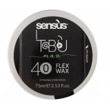 Чорний віск для волосся - Sensus Tabu Black Wax 40 75 мл