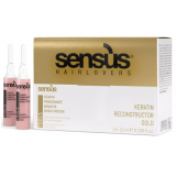 Sensus Кератиновые ампулы для реконструкции волос Tools Keratin Reconstructor 12 х 10 мл