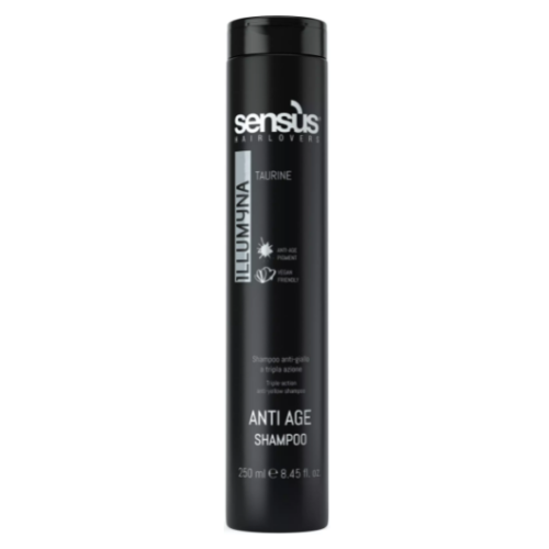 Шампунь потрійної дії проти жовтизни - Sensus Anti Age Shampoo 250 мл