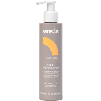 Зволожуючий PRE шампунь для кучерявого волосся - Sens.ùs Illumyna Curl Pre-Shampoo 200 мл