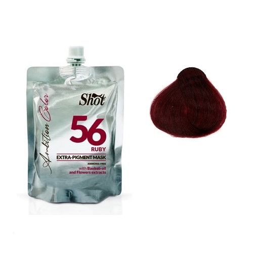 Маска тонуюча Екстра пігмент 56 Ruby - Shot Ambition Color Extra Pigment Mask 200 мл