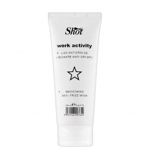 Маска для гладкості волосся - Shot Work Activity Smoothing Anti-Frizz Mask 200 мл