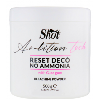 Освітлюючий порошок без аміаку - Shot Reset Deco No Ammonia 500 гр