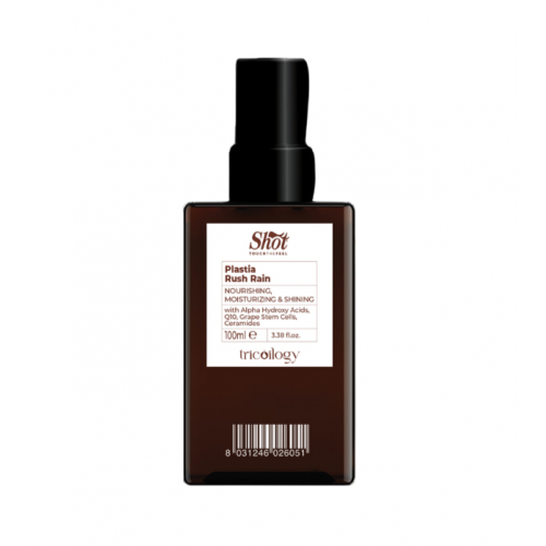 Поживний спрей проти пухнасті волосся - Shot Plastia Rush Rain 100 мл
