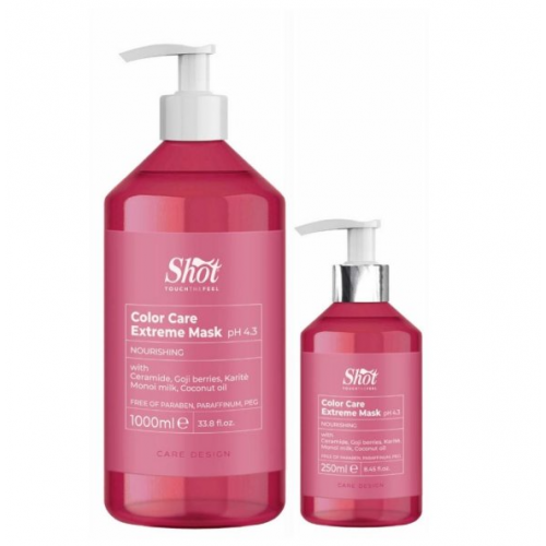 Маска для фарбованого волосся з керамідами - Shot Color Care Mask Маска для фарбованого волосся з керамідами - Shot Color Care Mask