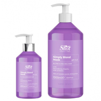 Маска для освітленого і мелірованого волосся - Shot Care Design Simply Blond Mask