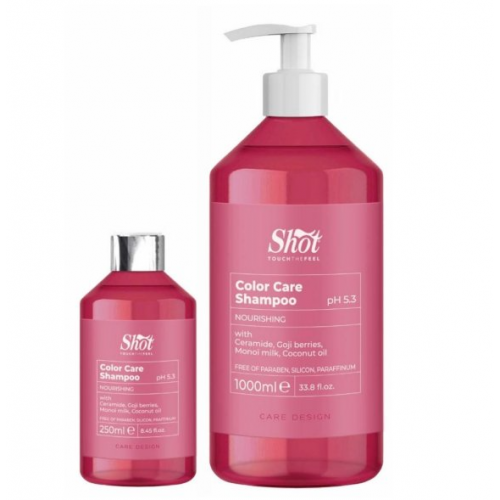 Шампунь для фарбованого волосся з керамідами - Shot Color Care Shampoo Шампунь для фарбованого волосся з керамідами - Shot Color Care Shampoo
