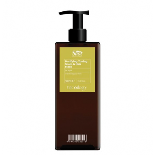 Маска для шкіри голови та волосся - Shot Scalp Purifying Toning Mask 500 мл