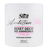 Освітлюючий порошок без аміаку - Shot Reset Deco No Ammonia 500 гр
