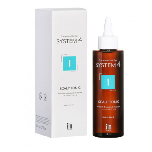 Тонік «Т» для стимуляції росту волосся - System 4 Sim Sensitive Climbazole Scalp Tonic T