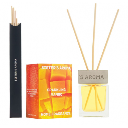Аромат для дому Ігристе манго - Sister's Aroma Sparkling Mango 110 мл Аромат для дому Ігристе манго - Sister's Aroma Sparkling Mango 110 мл