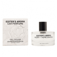 Аромат в авто Півонія та домашній сад - Sister's Aroma Peony + Home Garden 60 мл