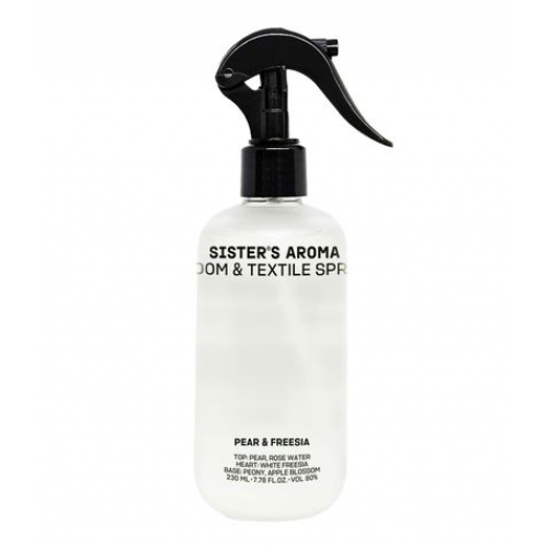 Спрей для кімнати та текстилю Груша та фрезія - Sister's Aroma Room & Textile Spray 230 мл Спрей для кімнати та текстилю Груша та фрезія - Sister's Aroma Room & Textile Spray 230 мл