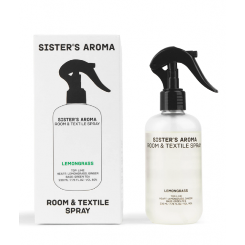 Спрей для кімнати та текстилю Лемонграс - Sister's Aroma Room & Textile Spray 230 мл