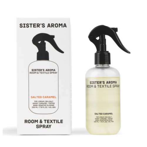 Спрей для кімнати та текстилю Солона карамель - Sister's Aroma Room & Textile Spray 230 мл