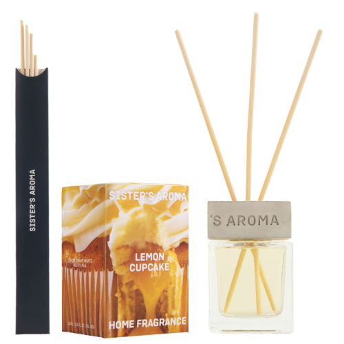 Аромат для дому Лимонний капкейк - Sister's Aroma Lemon Capcake 110 мл