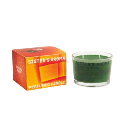 Ароматична свічка Манго - Sister's Aroma Sparkling Mango 150 г