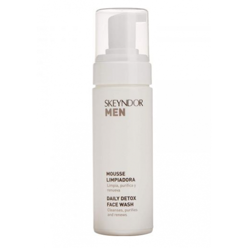 Очищаючий мус для вмивання потрійної дії - Skeyndor Men Daily Detox Face Wash 150 мл