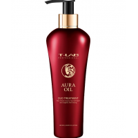 Кондиціонер, що відновлює для сухого та пошкодженого волосся - T-LAB Professional Aura Oil Duo Treatment 300 мл