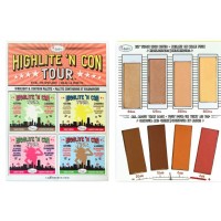 theBalm Палетка для корекції кольору обличчя Highlite N Con Tour