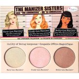 theBalm Палетка хайлайтерів The Manizer Sisters