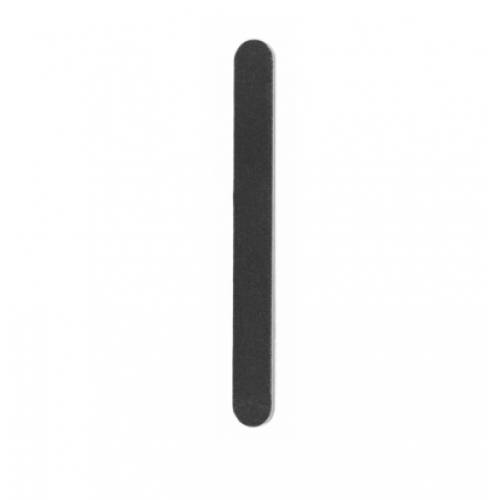 Пилочка для нігтів пряма чорна 150 на 180 - Tools For Beauty Nail File Straight Black