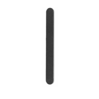 Пилочка для нігтів пряма чорна 150 на 180 - Tools For Beauty Nail File Straight Black