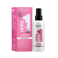 Спрей-маска для волосся з ароматом Лотоса Uniq One All In One Lotus Hair Treatment, 150 мл