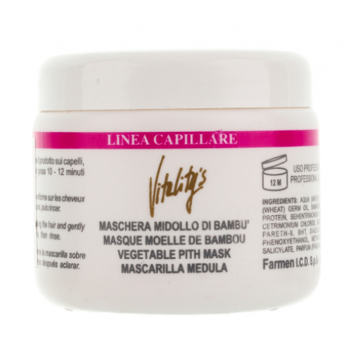 Зміцнююча маска з бамбуком - Vitality's Vitalproline Linea Capillare Mask