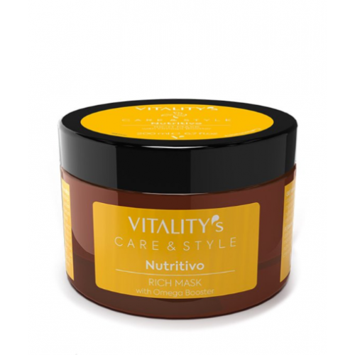 Маска для сухого та дуже чутливого волосся - Vitality's Care Style Nutritivo Rich Mask