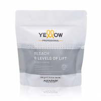 Порошок для знебарвлення волосся до 9 тонів - Yellow Bleach 9 Levels of Lift 500 гр
