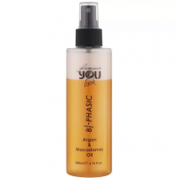 Двофазний незмивний кондиціонер для волосся - You Look Bi-Phasic Argan Macadamia Oil