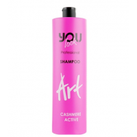 Шампунь для захисту кольору волосся з екстрактом кашеміру - You Look Art Cashmere Active Shampoo 1000 мл