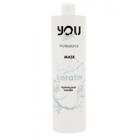 You Look Keratin Mask Маска з кератином для відновлення волосся 1000 мл You Look Keratin Mask Маска з кератином для відновлення волосся 1000 мл