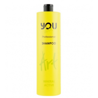You Look Professional Art Mineral Active Shampoo Шампунь для сухого, ламкого і ослабленого волосся, з мінералами 1000 мл