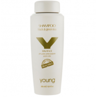Кислотний шампунь Post Color - Young Shampoo Black and Green Tea 1000 мл Кислотний шампунь Post Color - Young Shampoo Black and Green Tea 1000 мл
