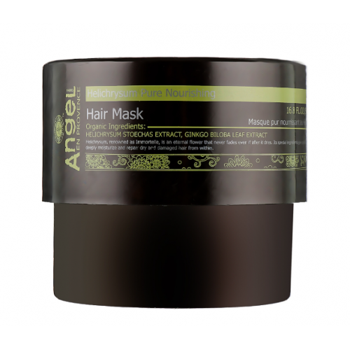 Поживна маска для волосся з екстрактом безсмертника - Angel Professional Paris Provence Hair Mask 500 мл