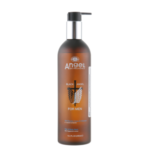 Гель для волосся і тіла, з екстрактом м'яти перцевої - Angel Professional En Provence Man 400 мл
